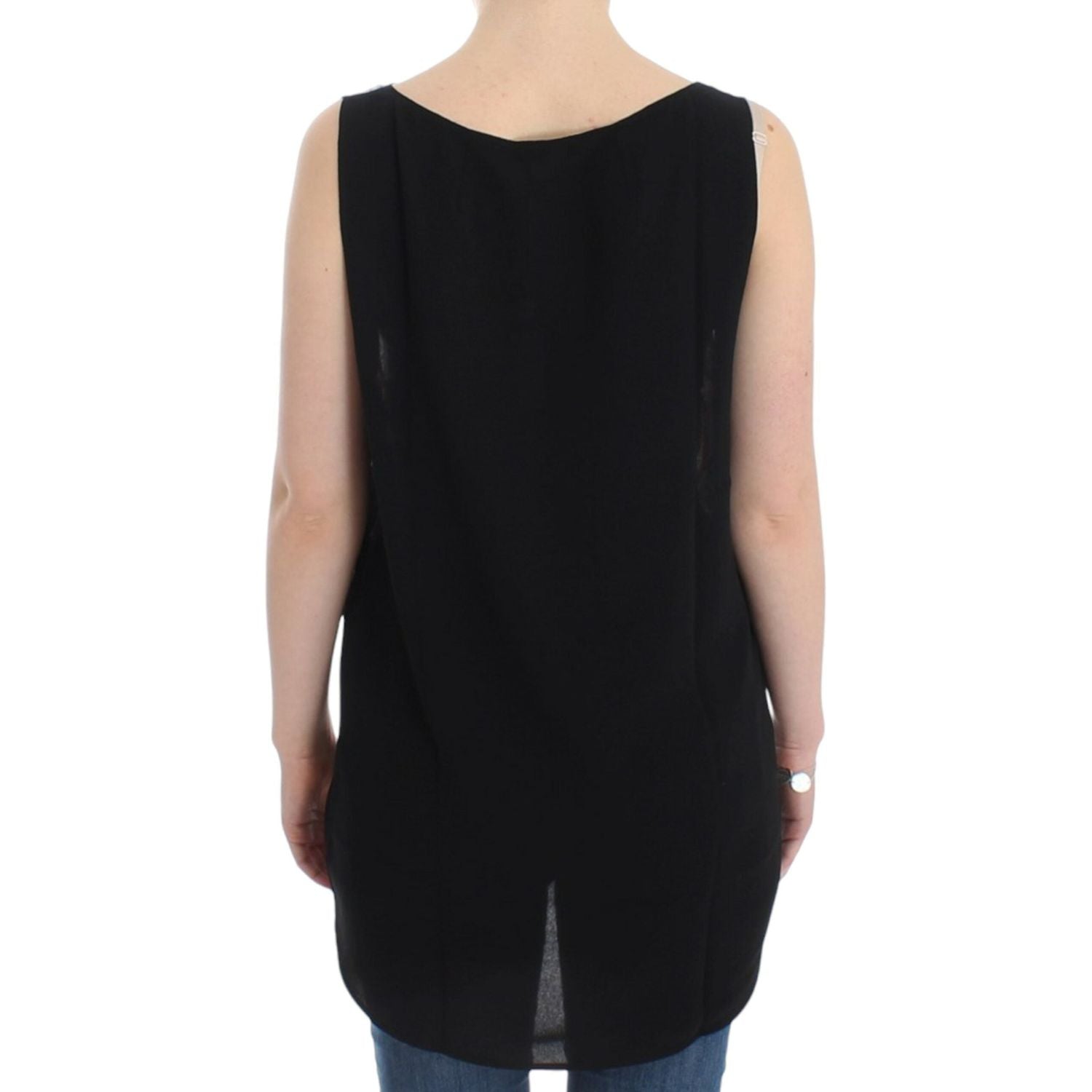 بلوزة بدون أكمام متعددة الألوان من مجموعة National Chic