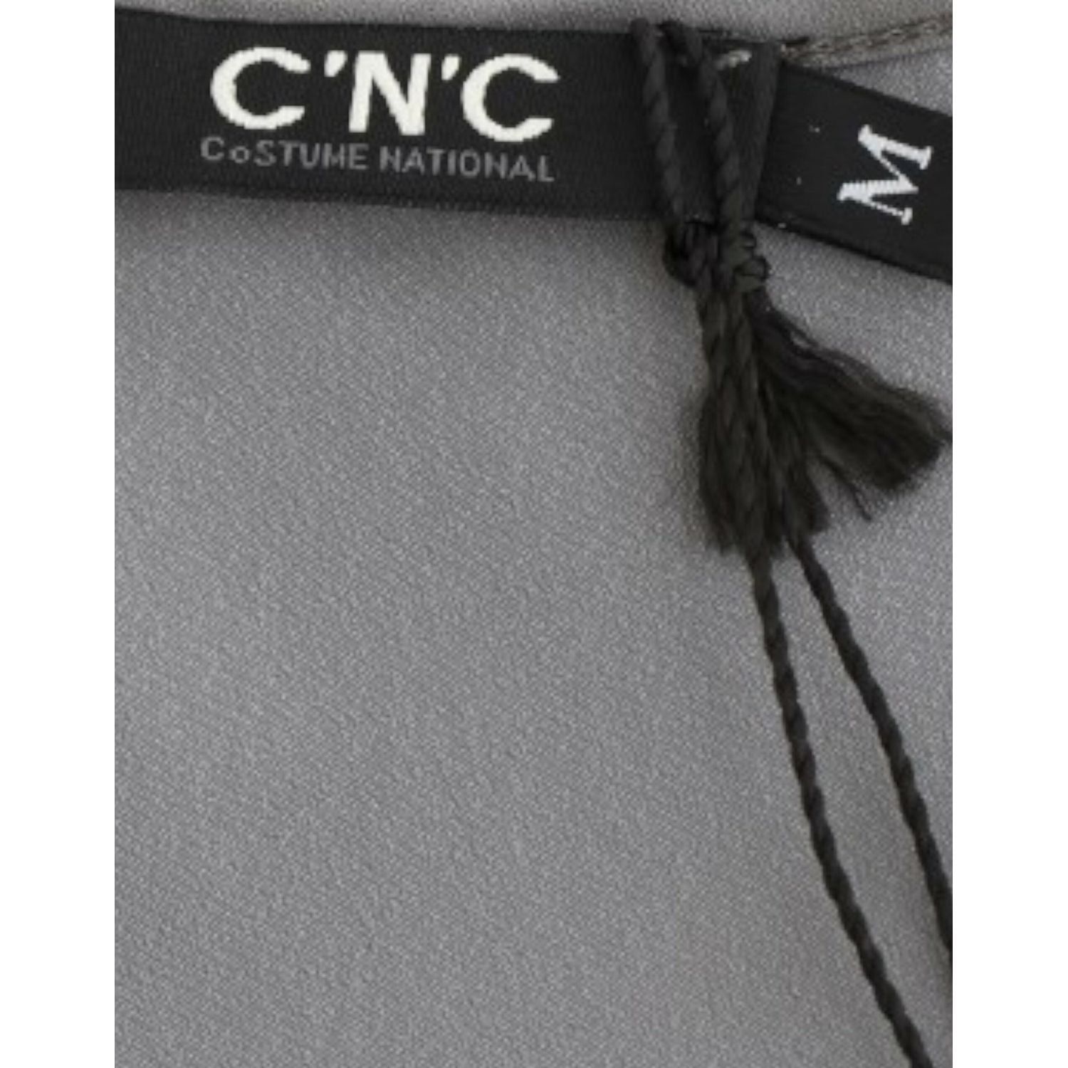 优雅 V 领印花束腰外衣