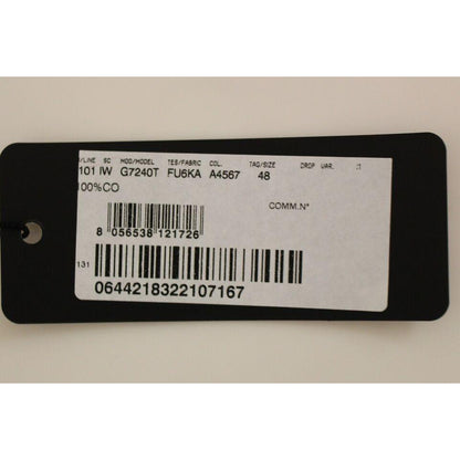 Dolce & Gabbana Beige Cotton Slim Fit Button Front Dress Vest