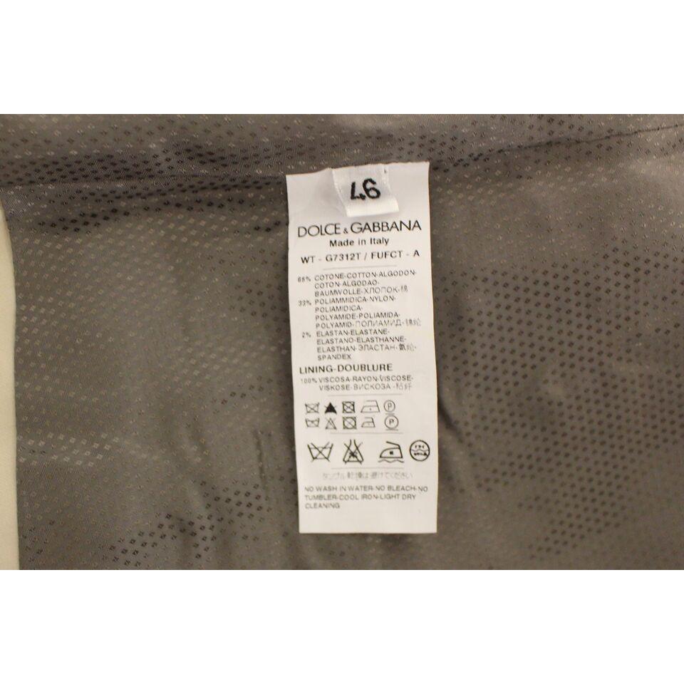 优雅米色棉混纺连衣裙背心