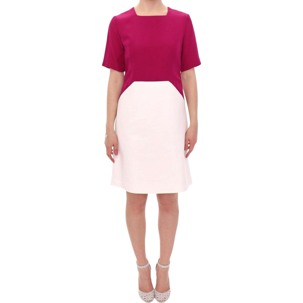 CO|TE White Robot shift dress MOM10042-1