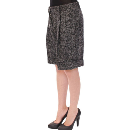 Dolce & Gabbana Gray wool shorts pants