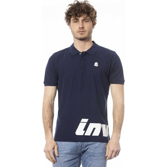 Invicta Blue Cotton Men's Polo Shirt Invicta Gray