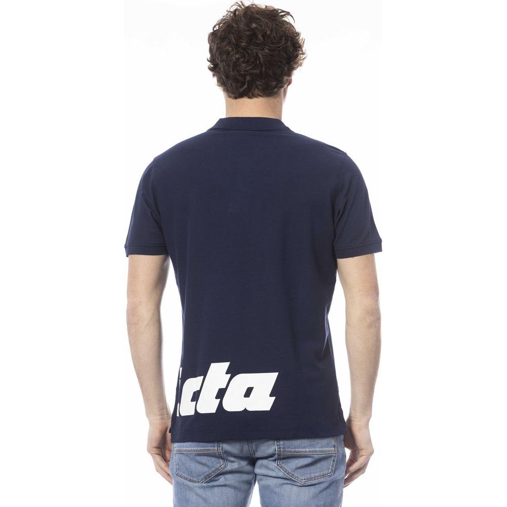 قميص بولو رجالي من القطن باللون الأزرق من Invicta