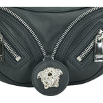 Versace Elegant Black Mini Hobo Shoulder Bag 8056204076473