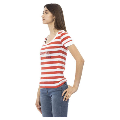 Trussardi Action Multicolor Cotton Women T-Shirt
