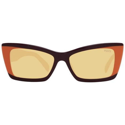 Emilio Pucci Multicolor Women Sunglasses Emilio Pucci Saddle Brown