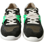 Dolce & Gabbana Exquisite Multicolor Low-Top Designer Sneakers Dolce & Gabbana Light Gray