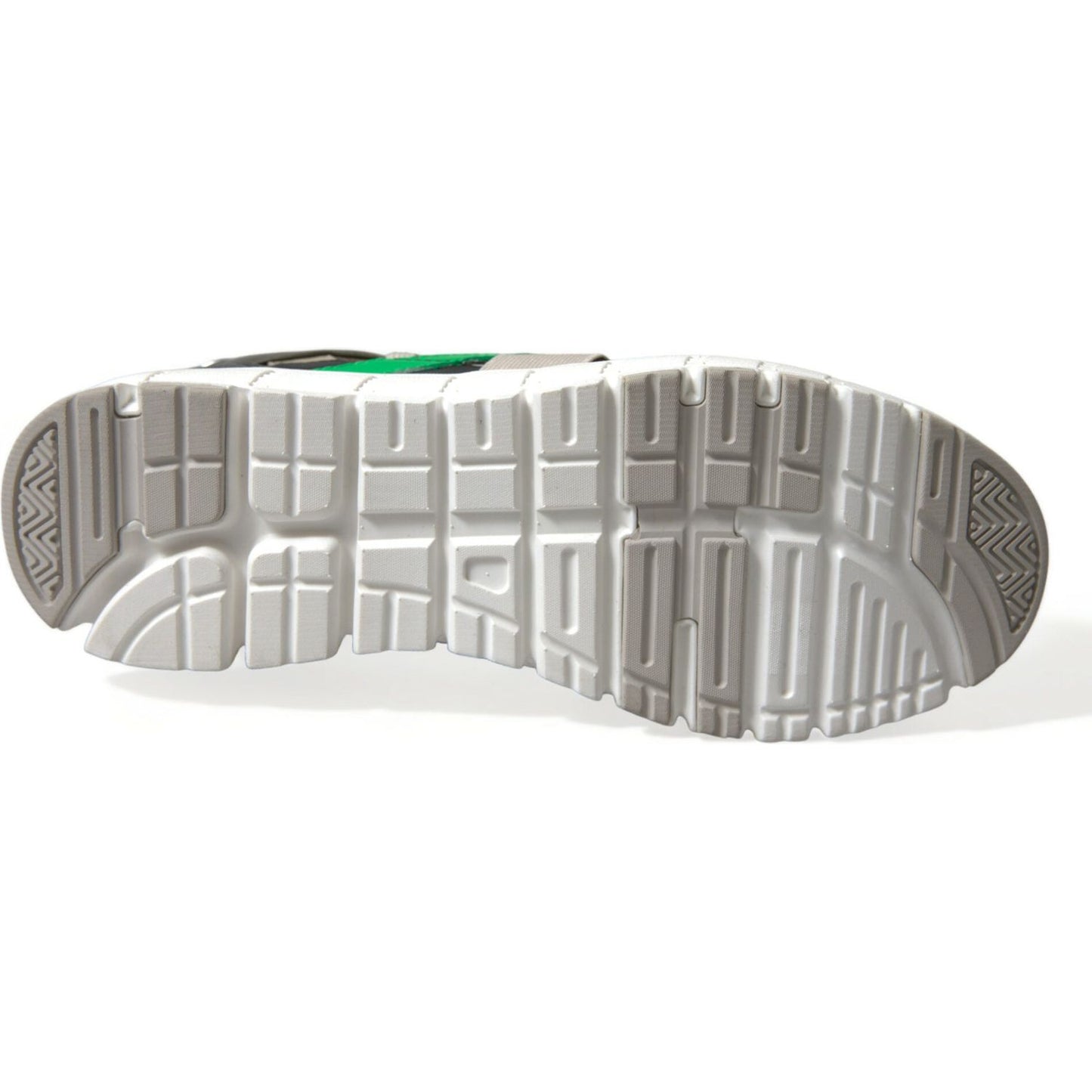 Dolce & Gabbana Multicolor Leather Suede Low Top Sneakers Shoes