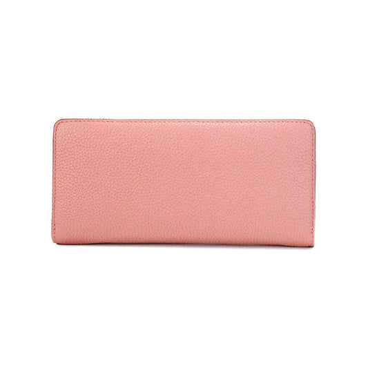 Michael Kors Jet Set Travel Large Primrose Leather Continental Wristlet Wallet Michael Kors Dark Salmon