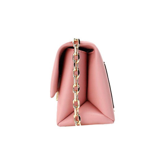 Michael Kors Cece Small Primrose Vegan Leather Convertible Flap Crossbody Bag Michael Kors Rosy Brown