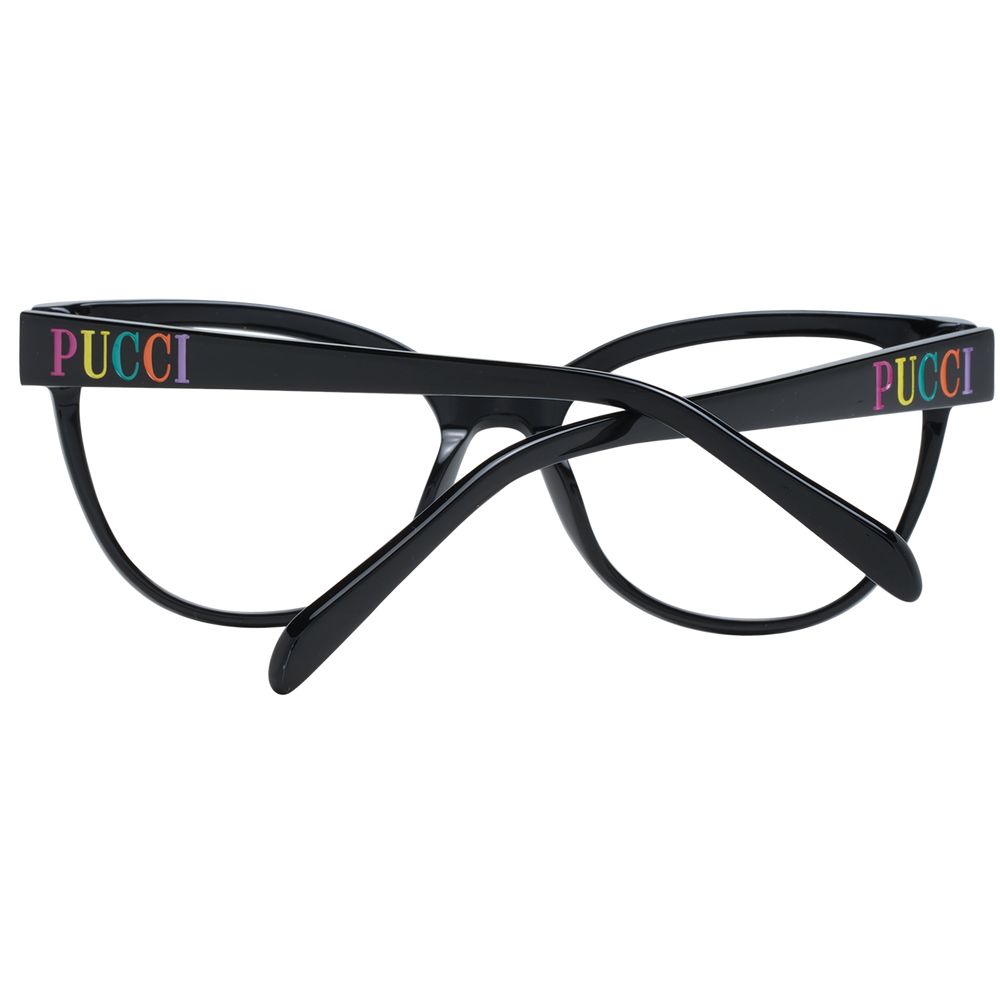 Emilio Pucci Black Plastic Glasses (Frames)