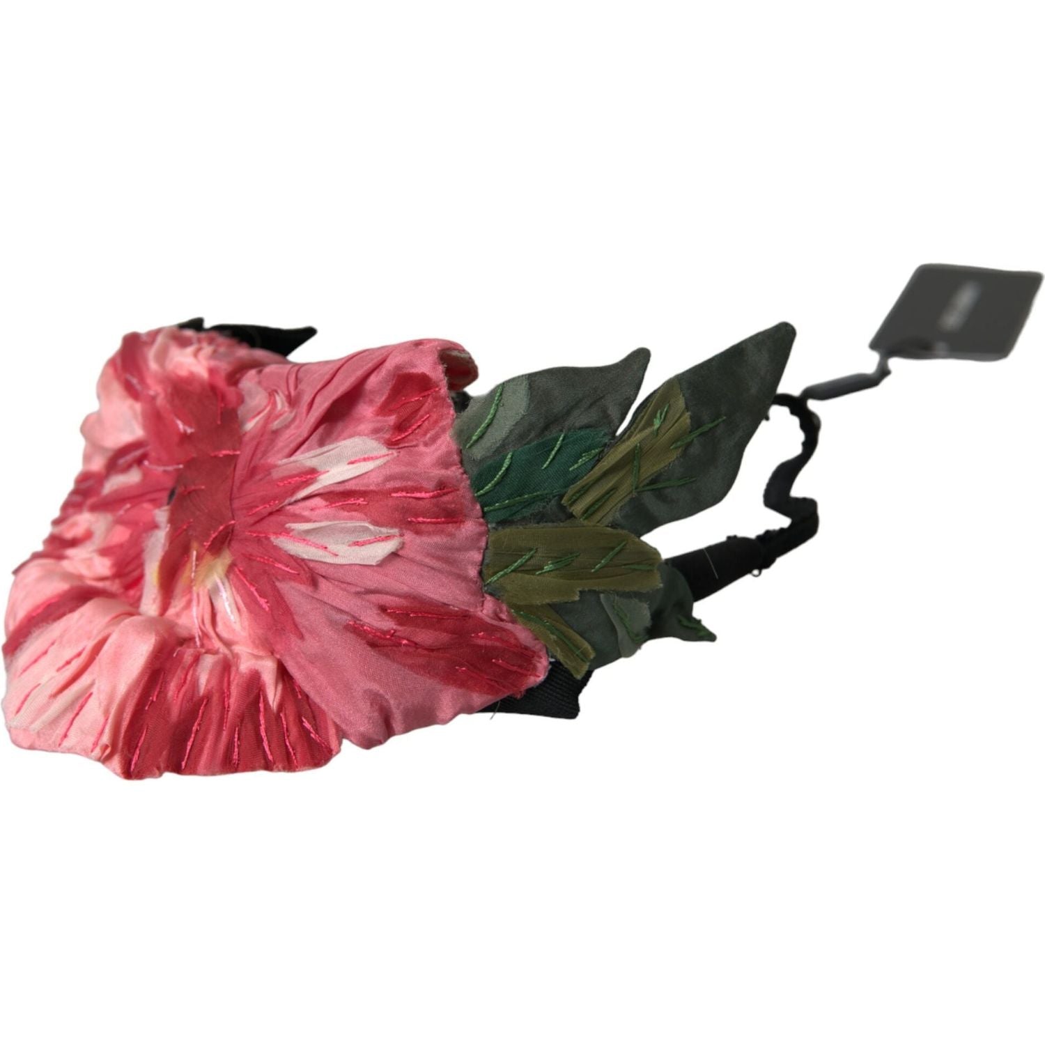 黑色粘胶白色头发 Parrucchiera 头带王冠