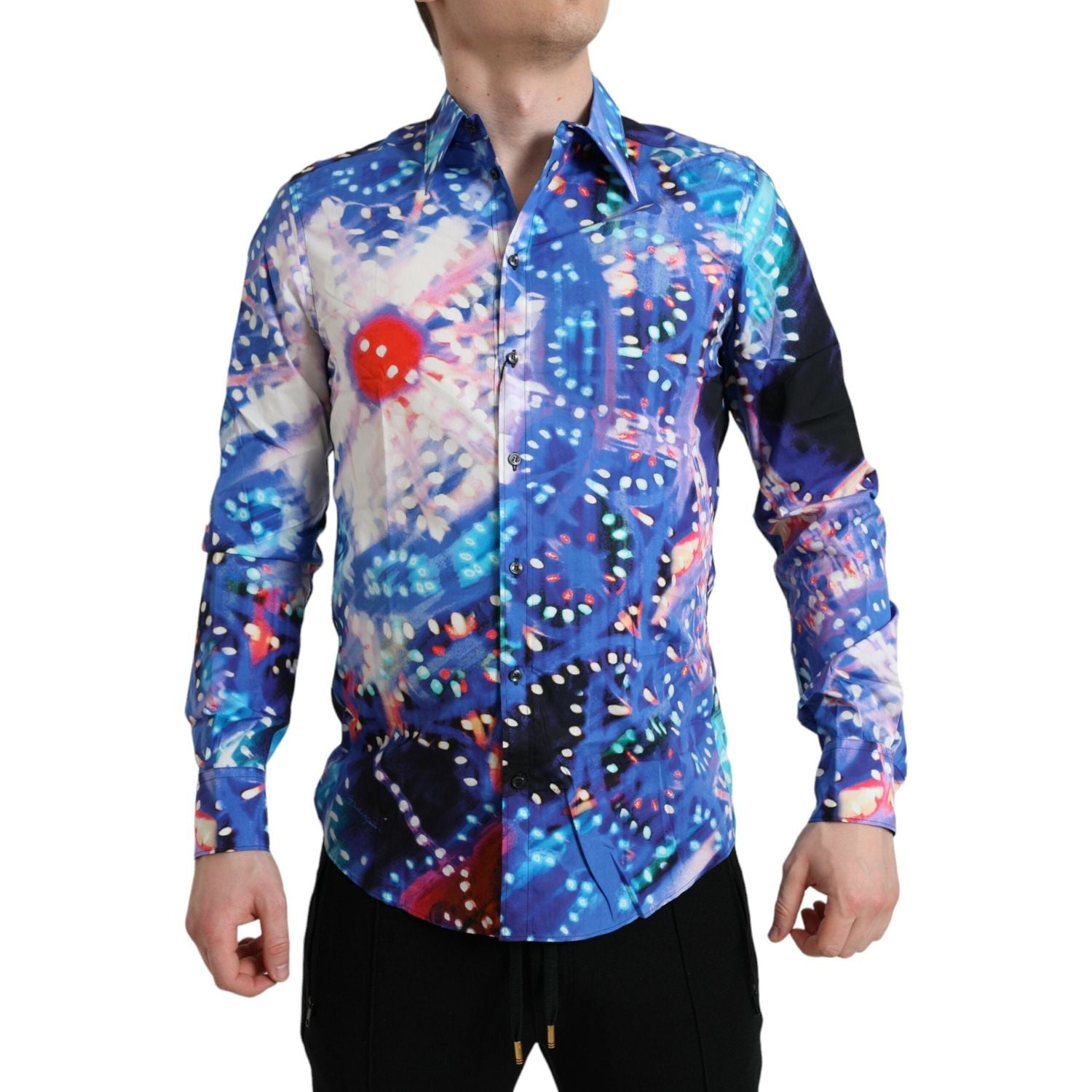 多色 Luminarie 修身 MARTINI 衬衫