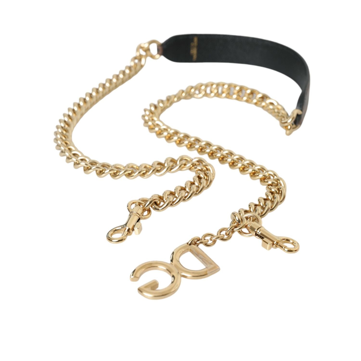 Dolce & Gabbana Brown Leopard Handbag Accessory Shoulder Strap