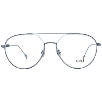Tod's Gray Metal Glasses (Frames) Tod's