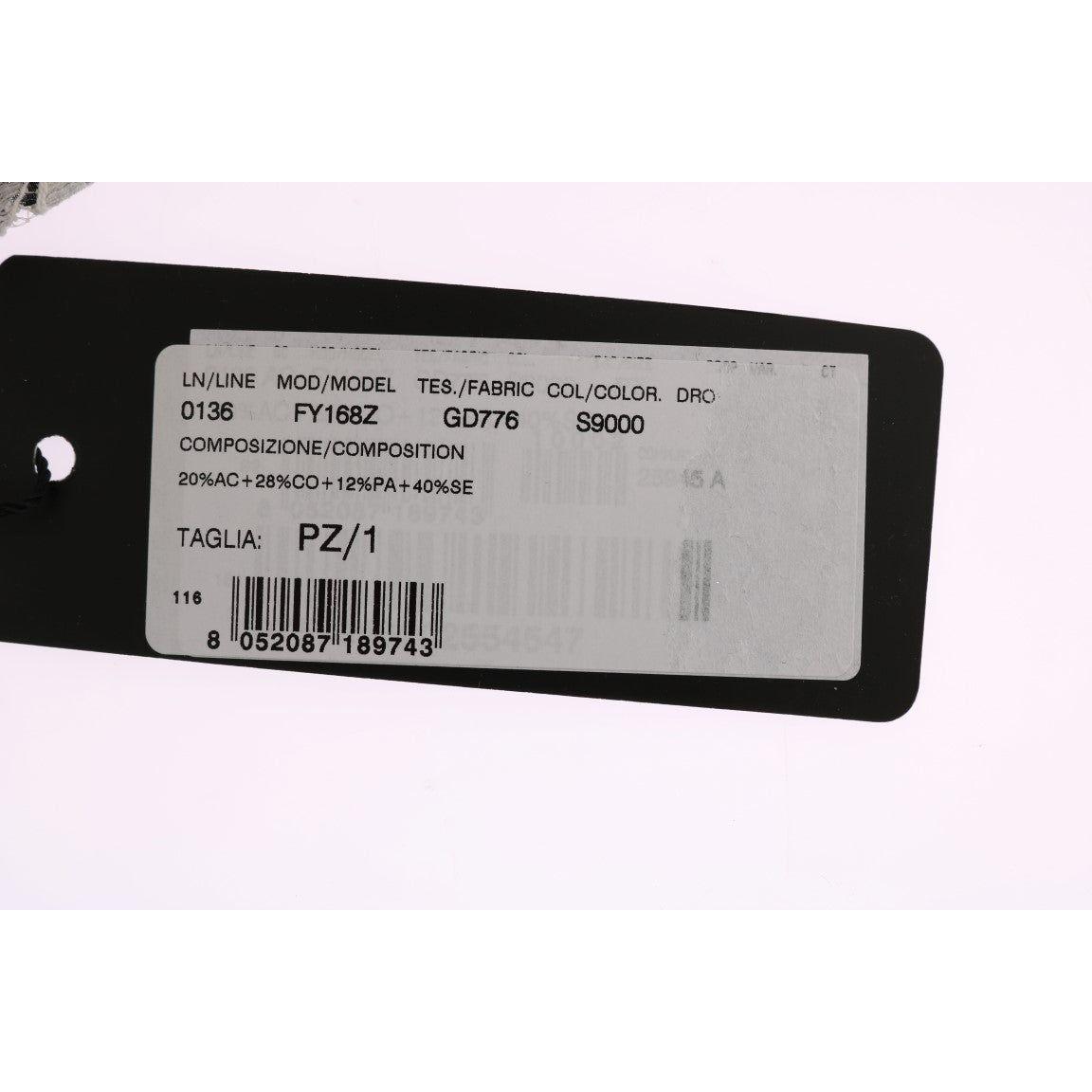 优雅的黑白花卉蕾丝水晶发夹