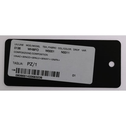 Dolce & Gabbana Black Crystal White Diadem Headband Tiara