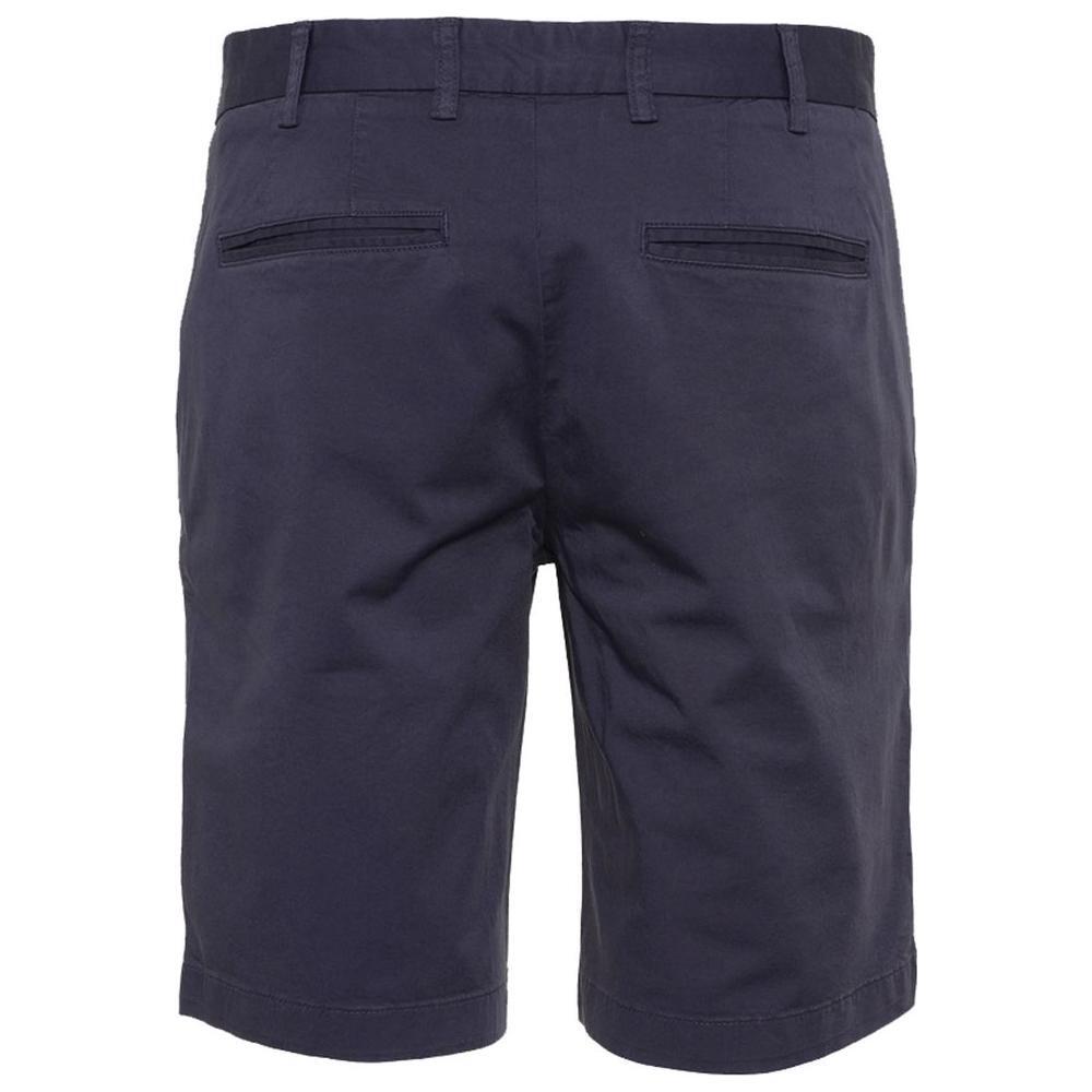 Refrigiwear Elegant Beige Bermuda Shorts with Logo Patch RE-12673-W33