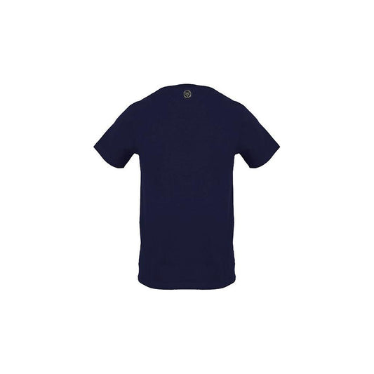 Plein Sport Blue Cotton Men's T-Shirt Plein Sport Midnight Blue