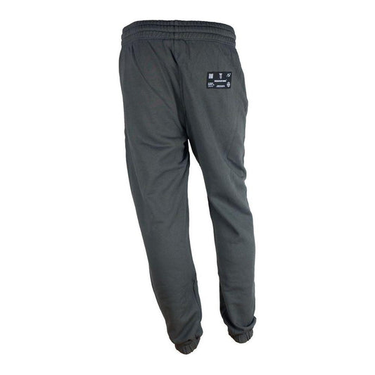 Diego Venturino Gray Cotton Men's Track Pant Jeans & Pants Diego Venturino Dark Slate Gray