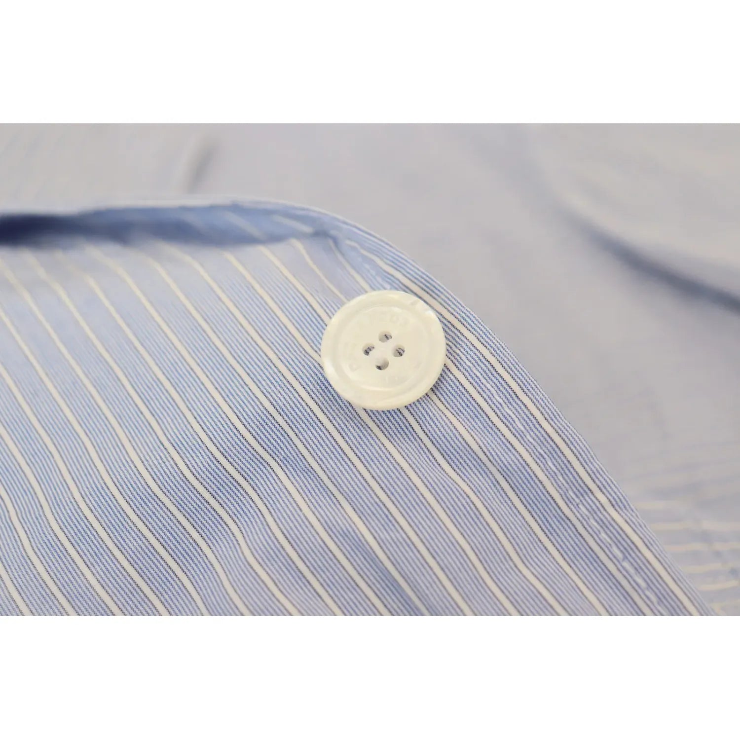 Dsquared² Blue Striped Single Breasted Formal Coat Blazer