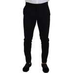 Dsquared² Black Wool Single Breasted 2 Piece LONDON Suit KOS2014-48