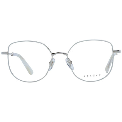 Sandro White Stainless Steel Glasses (Frames)