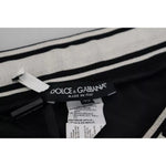 Dolce & Gabbana Black Jogger Jogging Trouser Cotton Pants PAN73219-46