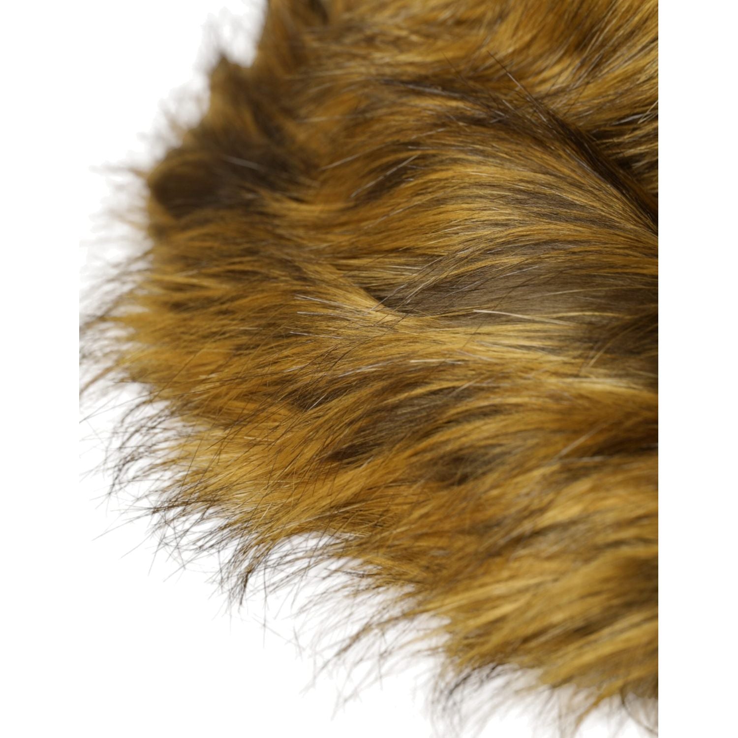 قبعة دلو من الفرو الصناعي من دولتشي آند غابانا باللون البني