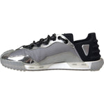 Dolce & Gabbana Silver Black Nylon NS1 Low Top Sneakers Men Shoes MV5711-42