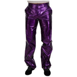 Dolce & Gabbana Purple Shining Men Casual Pants PAN74275-44