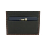 Cavalli Class Brown Calfskin Men Card Holder