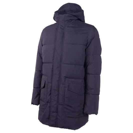 Emilio Romanelli Blue Polyester Men's Jacket Emilio Romanelli Dark Slate Gray