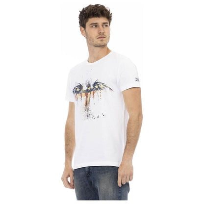Trussardi Action White Cotton Men's T-Shirt