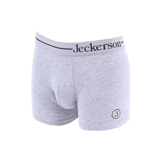 Jeckerson Gray Cotton Men Boxer MAN UNDERWEAR Jeckerson Thistle