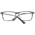 Police Gray Men Glasses Frame in full-rim style, size 54-16-145, with metal and plastic materials, featuring a branded case included.