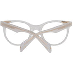 Maje White Women Glasses Frame, butterfly style, full-rim, plastic material, size 48-21-140, includes branded case, demo lenses.