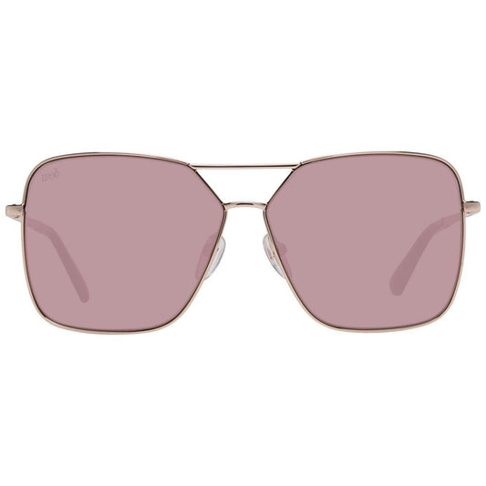 Web Rose Gold Women Sunglasses Web Rosy Brown