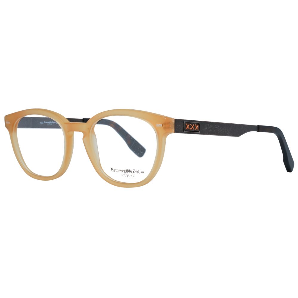 Ermenegildo Zegna Orange Metal & Plastic Glasses (Frames)