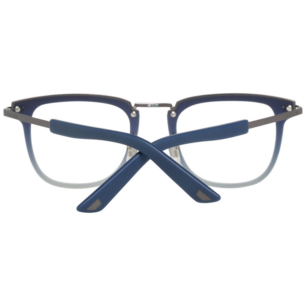 Police Blue Metal & Plastic Glasses (Frames)
