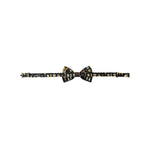 Dolce & Gabbana Black Silk Cocktail Adjustable Neck Men Bow Tie