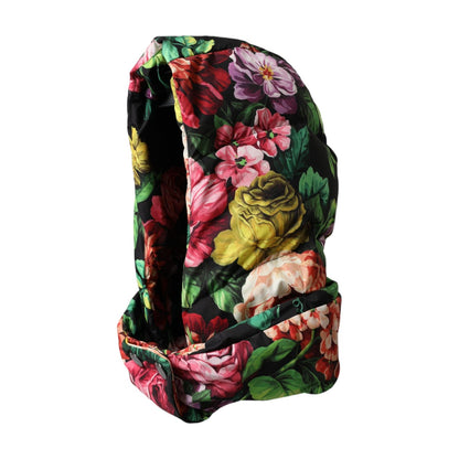 Dolce & Gabbana Hat Multicolor Floral Whole Head Wrap Hat