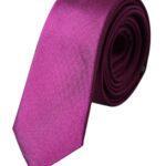 Dolce & Gabbana Purple Solid Satin Silk Adjustable Men Tie KRA3299