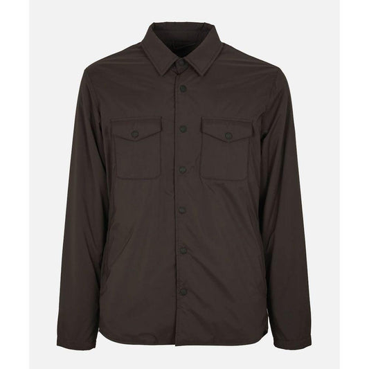 People Of Shibuya Brown Polyester Jacket People Of Shibuya Dark Slate Gray