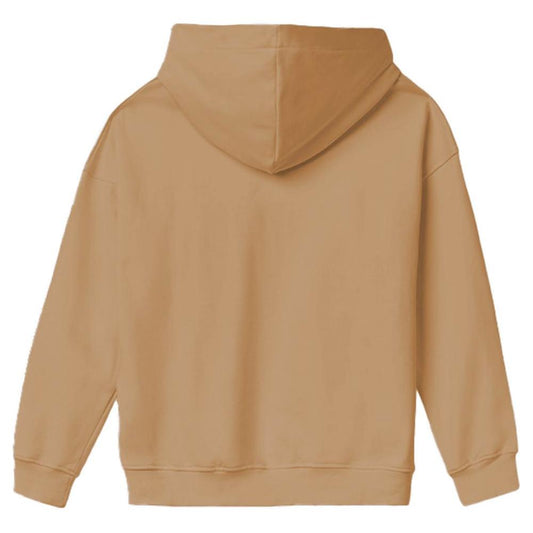 Hinnominate Brown Cotton Sweater Hinnominate Dark Khaki