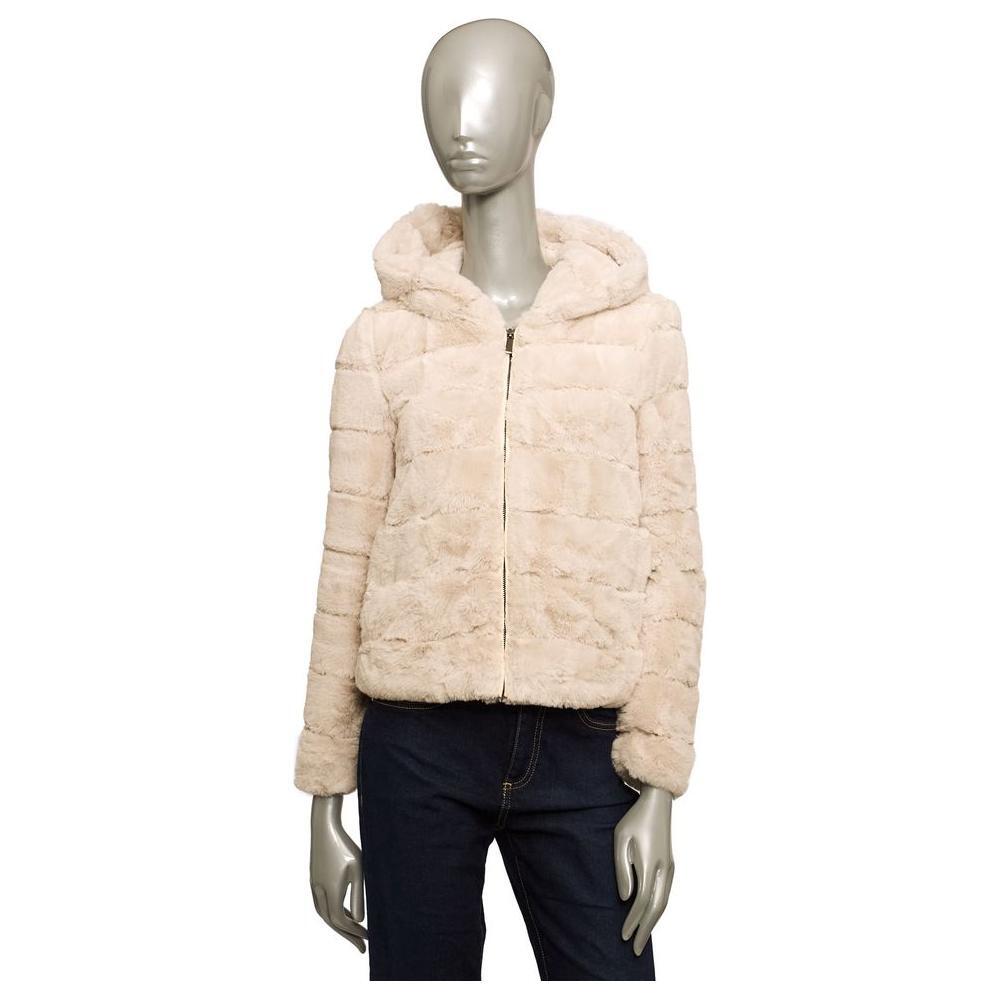 Baldinini Trend Beige Polyester Women Jacket