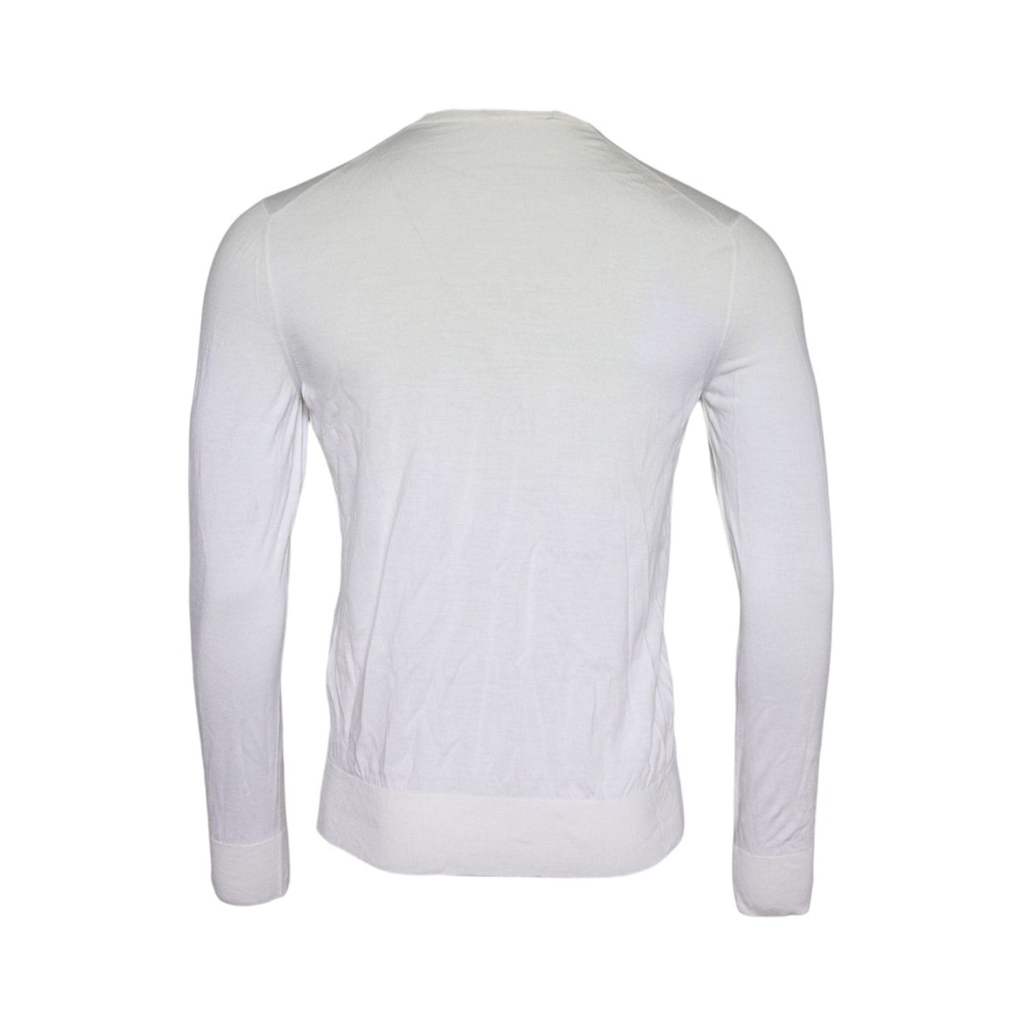 Dolce & Gabbana Off White Wool Turtle Neck Pullover Sweater TSH851974-50