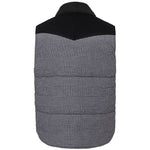Gran Sasso Gray Cotton Sleveless Jacket