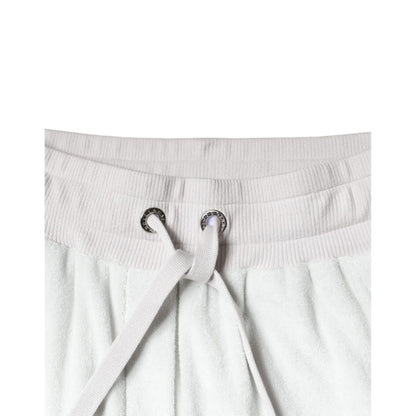 Dolce & Gabbana White Nylon Jogger Sweatpants Pants